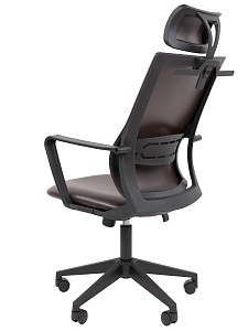 Офисное кресло CHAIRMAN 545, экокожа, коричневый